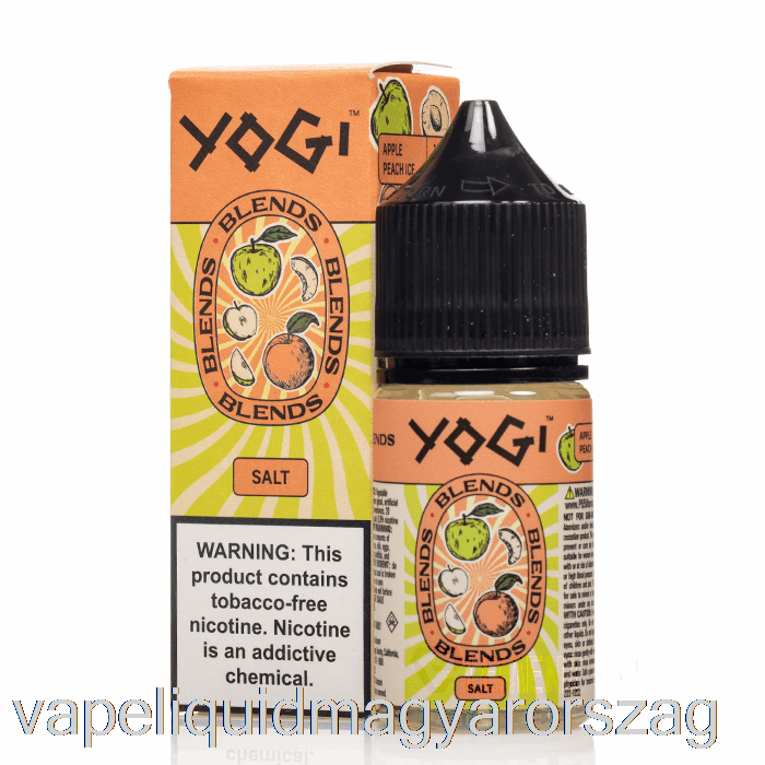 Alma őszibarack Jég - Jógi Keverékek Sók - 30 Ml 35 Mg Vape Folyadék